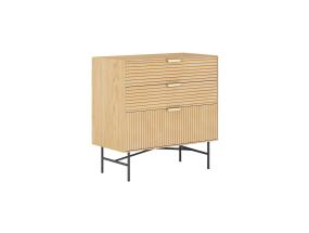 Kummut BASSEL 80x40xH80cm, 3D melamiin