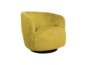 Tugitool MANUELA 84x82xH75cm, kollane