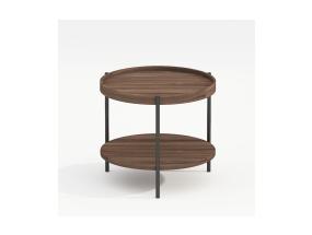 Diivanilaud CINDY D50xH45cm, melamiin hele pähkel