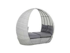 Lebola ASCOT 215x110xH187cm, hall, alumiinium, plastikpunutis