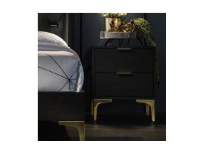 Öökapp POEM tumepruun, 40x45xH53cm, MDF, metall