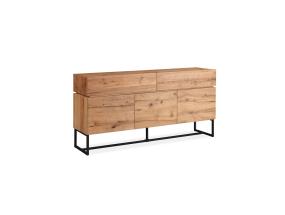 Kummut BYRON 160x41xH80cm, tamm