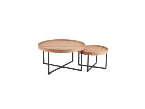 Diivanilaud MUSIC 2tk D70xH46, D50xH38, tamm