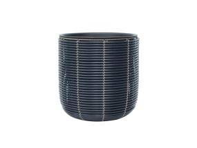 Lillepott WICKER D35xH36cm, must/pruun