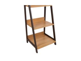 Riiul STEP 52x48xH146,5cm, tamm, melamiinplaat, teras