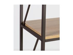 Riiul STUDY 60x40xH99cm, tamm, melamiinplaat, teras