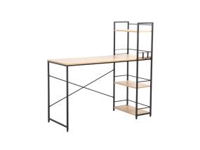 Kirjutuslaud STUDY 120x51xH120cm, tamm/pruun