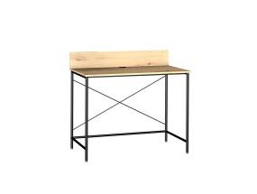 Kirjutuslaud HEDVIG 100x49,5xH102cm, saar/must