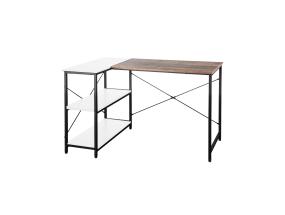 Kirjutuslaud HEDVIG 120x80xH76cm, tamm/must