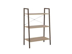 Riiul SANCIA 64x34xH97cm, tamm/pruun