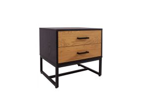 Öökapp AMSTERDAM 50x40xH50cm, tamm/must