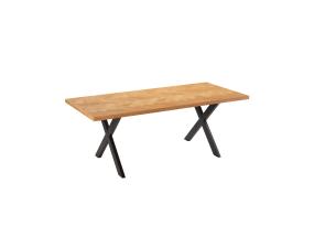 Söögilaud ROWAN 200x90xH75cm, kalasaba tamm