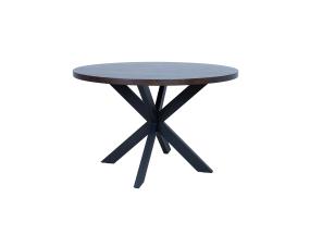 Söögilaud VANCOUVER D120xH75cm, must suitsutamm