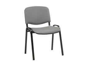 Klienditool ISO, 54,5x42,5xH82cm, iste: kangas, värvus: hall, raam: must