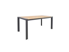 Laud TAMPERE 160x80xH75cm, tiik, alumiinium