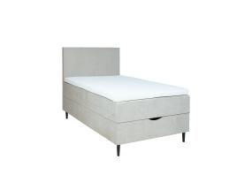 Kontinentaalvoodi LAARA 90x200cm, tumebeež, 91x208xH119cm