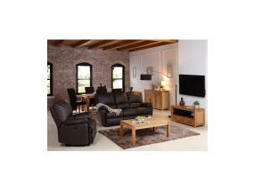 TV-laud CHICAGO NEW 2-sahtliga, 140x40xH45cm, puit: tammespoon/MDF, värvus: naturaalne, viimistlus: õlitatud