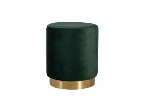Tumba LA PERLA D35xH42cm, kattematerjal: samet kangas, värv: roheline