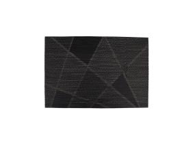 Lauamatt TEXTILINE 30x45cm, must ruut