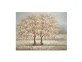 Õlimaal 90x120cm, kaks puud