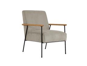 Tugitool JADE 63x75,5xH85,5cm, hallikasbeež