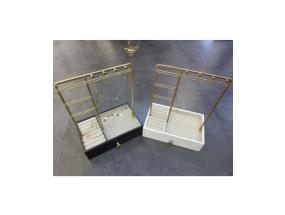 Ehete hoidja LARA, sahtliga, must