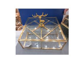 Laegas BERYL 18x18xH6cm, kuldne