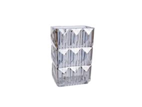 Vaas AVRIL 13x8xH19cm, hõbedane