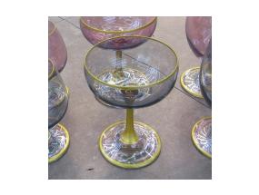 Pokaal HAVANA D10xH12,5cm "Coupe", hall klaas