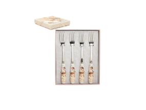 Kahvlid MIA DEER 4tk 15cm, kinkekarbis