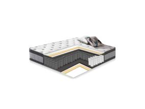 Vedrumadrats HARMONY DUO 90x200xH27cm, kahepoolne, rullpakendis