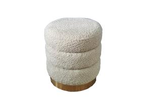 Tumba LAUREN D35xH38cm, valge