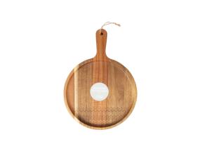 Alus ETNO WOOD 33x24cm, akaatsia