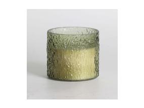 Lõhnaküünal klaasis NATURE GREEN H9cm, Tranquil Summer