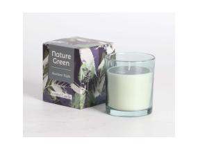 Lõhnaküünal klaasis NATURE GREEN H9,5cm, Southern Night