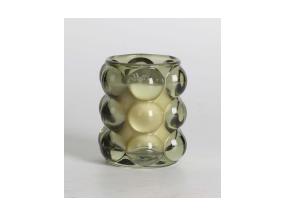 Lõhnaküünal klaasis NATURE GREEN H9,2cm, Tranquil Summer