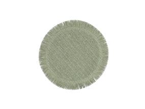 Lauamatt SUZAN D38cm jute, roheline