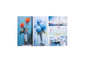 Настенная картина PICTURE LAND 20х40см, напечатанная, микс