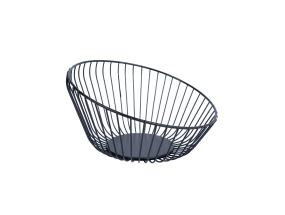 Vaagen NISSA D25xH13cm, must ovaal