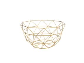 Vaagen NISSA D26xH13cm, kuldne