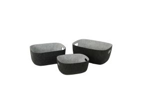 Kast LIDO POP 26x20xH12cm, tumehall vilt