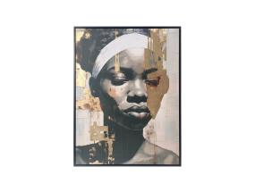 Seinapilt WALLY 60x80cm, kuldne 1