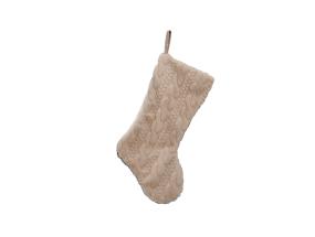 Jõulusokk FUN SWEET H53.3cm, beež