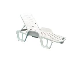 Lamamistool FISSO 71x192xH45cm, valge