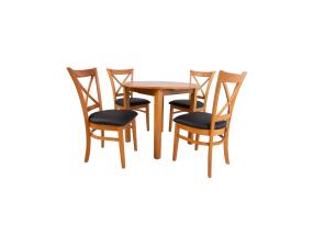 Söögilauakomplekt MIX & MATCH 4-tooliga