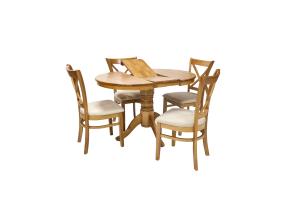 Söögilauakomplekt MIX & MATCH 4-tooliga