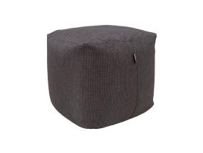 Tumba MITSU-MITSU, 55x55cm, h45cm, tumepruun ja hõbe, 50%puuvill, 50% polüester, kangas-304