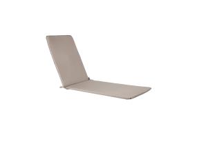 Lamamistooli kate OHIO veekindel, 55x190xH2,5cm bee˛, 100%polüester