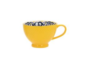 Kruus SEREN H7,7cm 355ml, kollane/sinine
