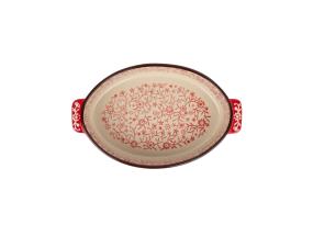 Ahjuvorm STAR BAKE 23,5x14cm, punane keraamika